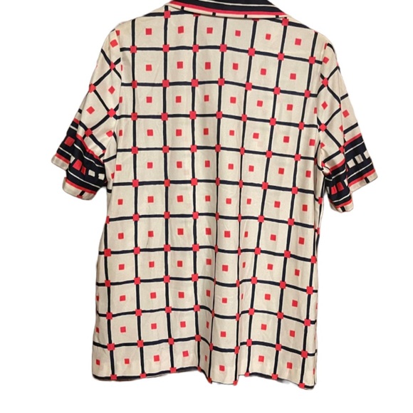 Ample Joy Vintage Button Down Blouse - Picture 2 of 6